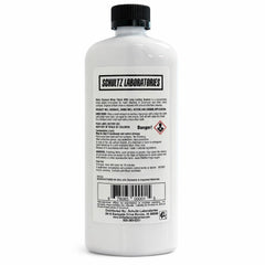 Schultz Laboratories White Diamond bottle closeup illustrating label details