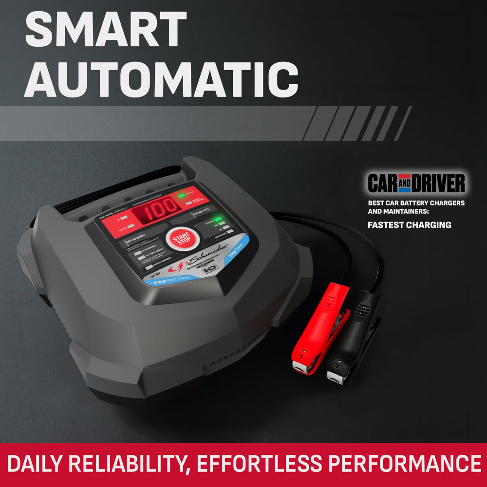 Schumacher SC1280 rugged side profile highlighting durable housing for workshop durability