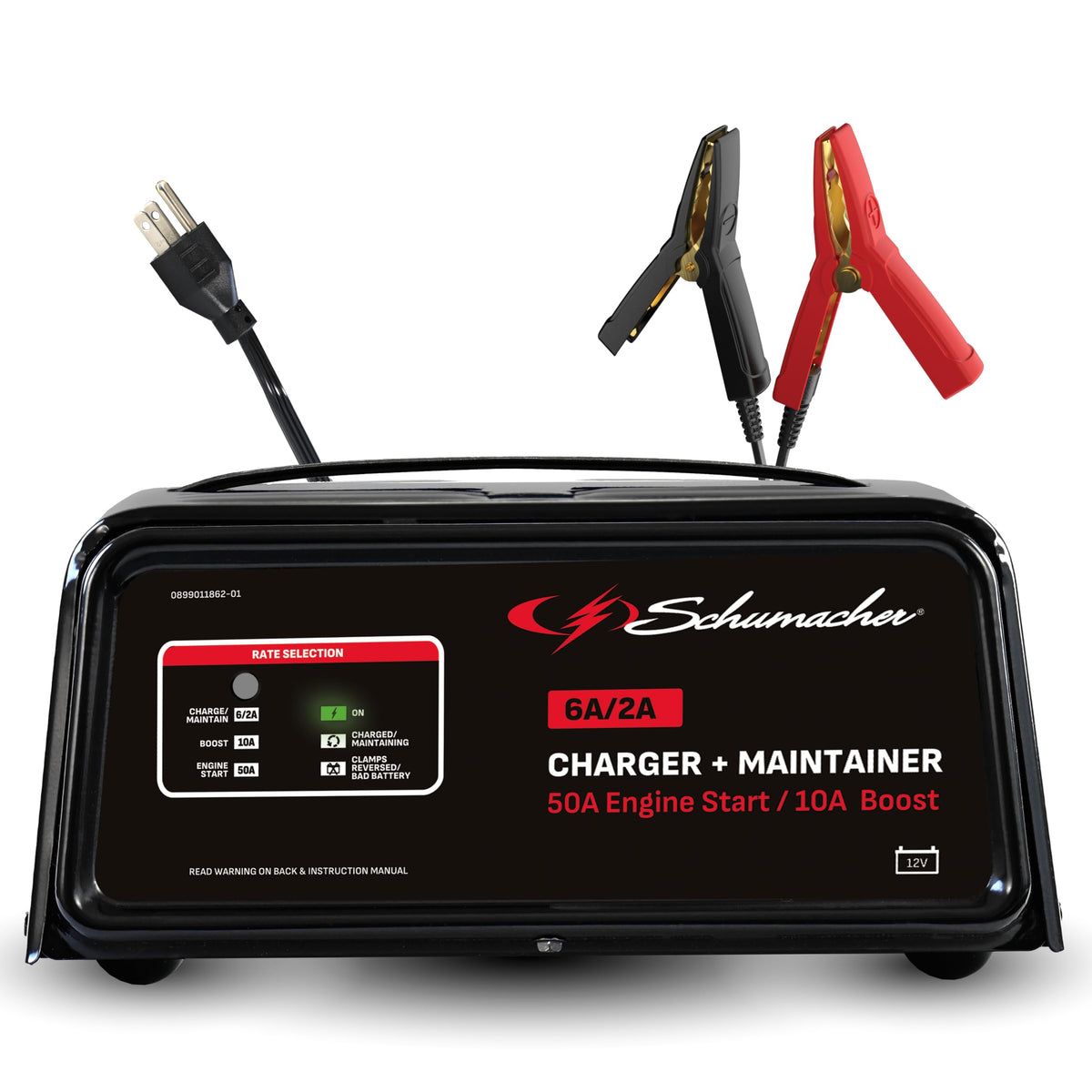 Schumacher SC1305 front view showing compact design and portability benefit