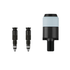 Schwalbe Clik valve front packaging showing kit contents and benefit of compatibility