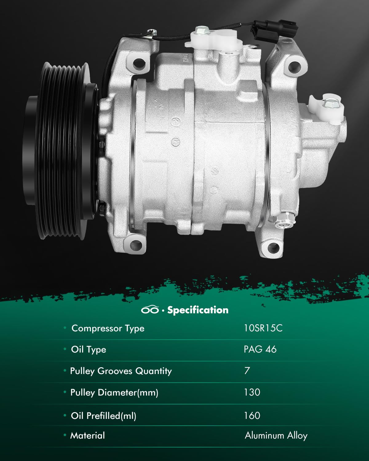 SCITOO product packaging and label showing included clutch and part number clarity