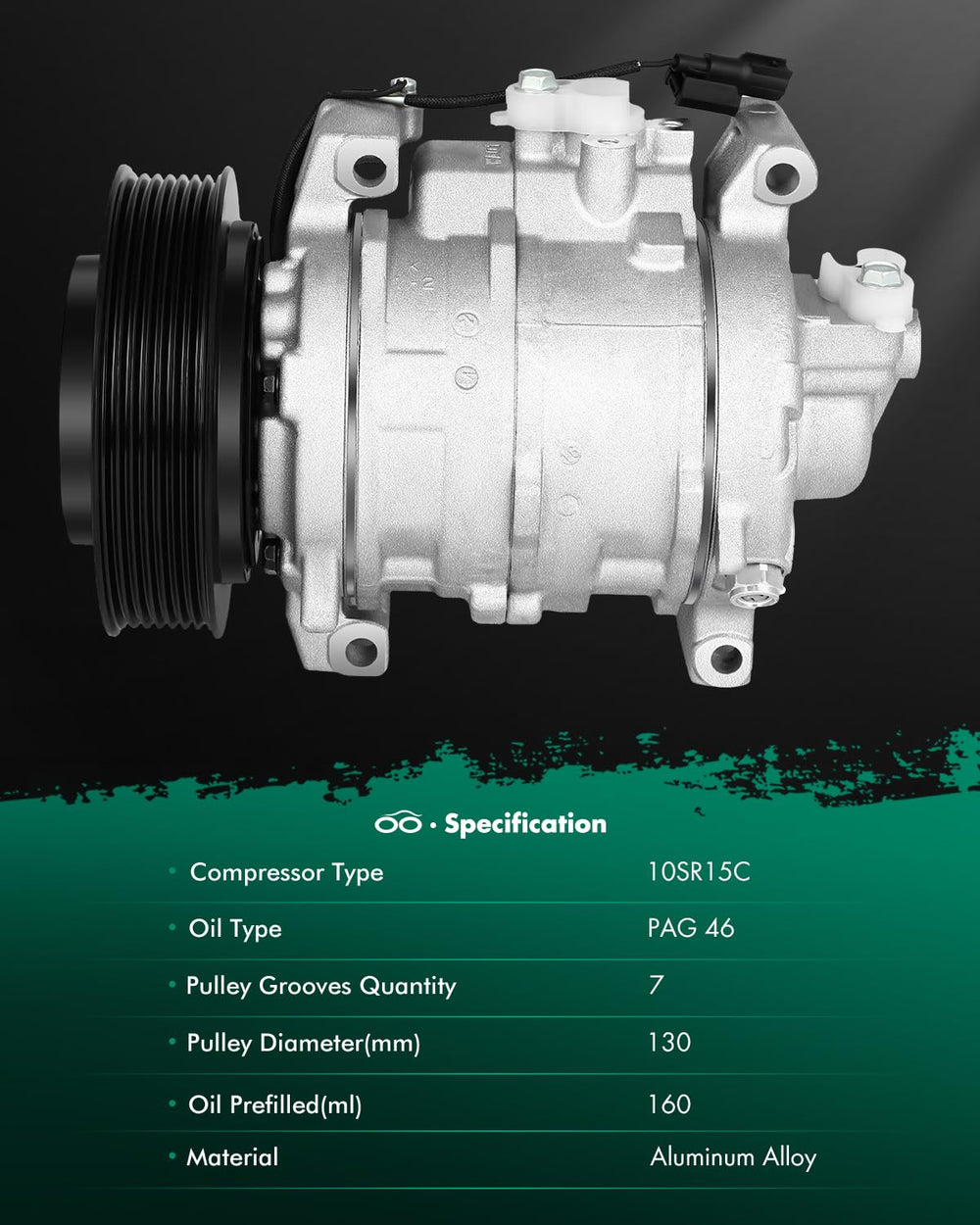 SCITOO product packaging and label showing included clutch and part number clarity
