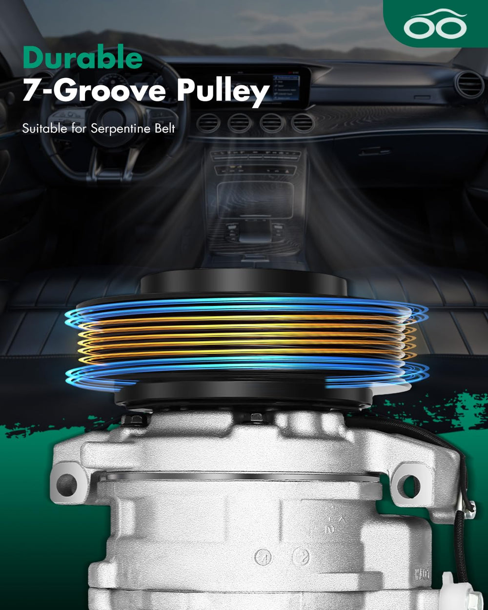 SCITOO side view highlighting mounting points for accurate OE-style fitment
