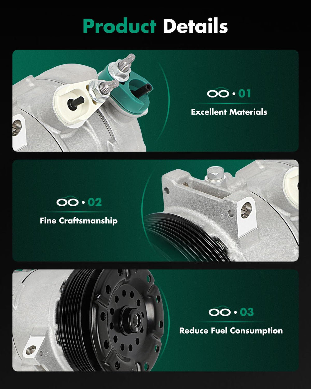 SCITOO size comparison showing compressor scale to speed up selection decision