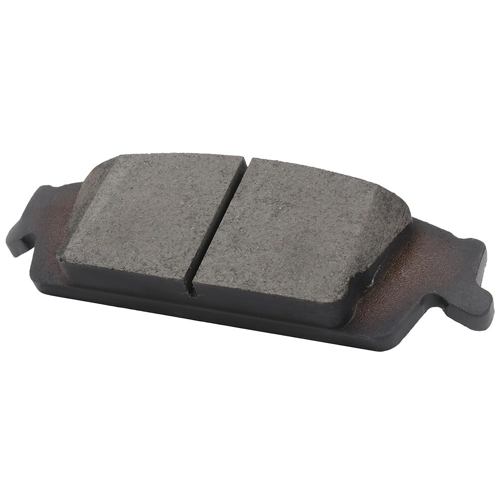 SCITOO pad contacting rotor showing designed contact for consistent braking