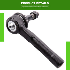 SCITOO ES3493T outer tie rod detail showing ball joint and protective boot longevity