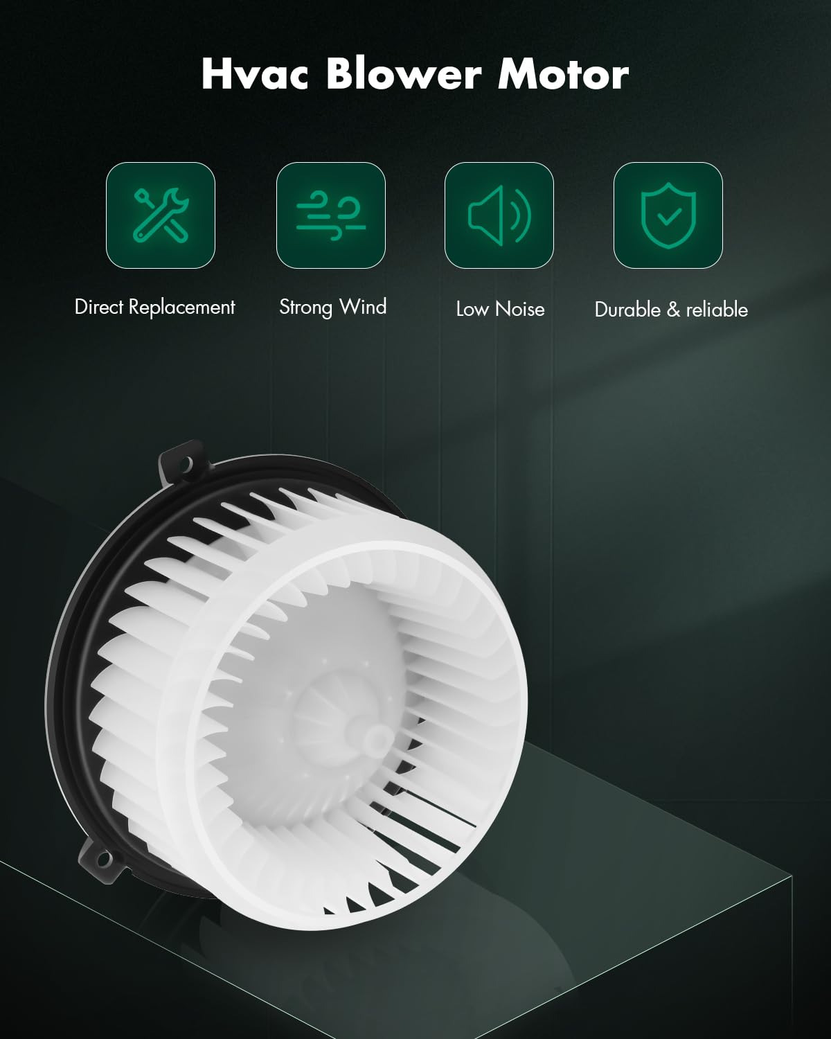 SCITOO close-up of fan cage blades, improves air distribution and durability