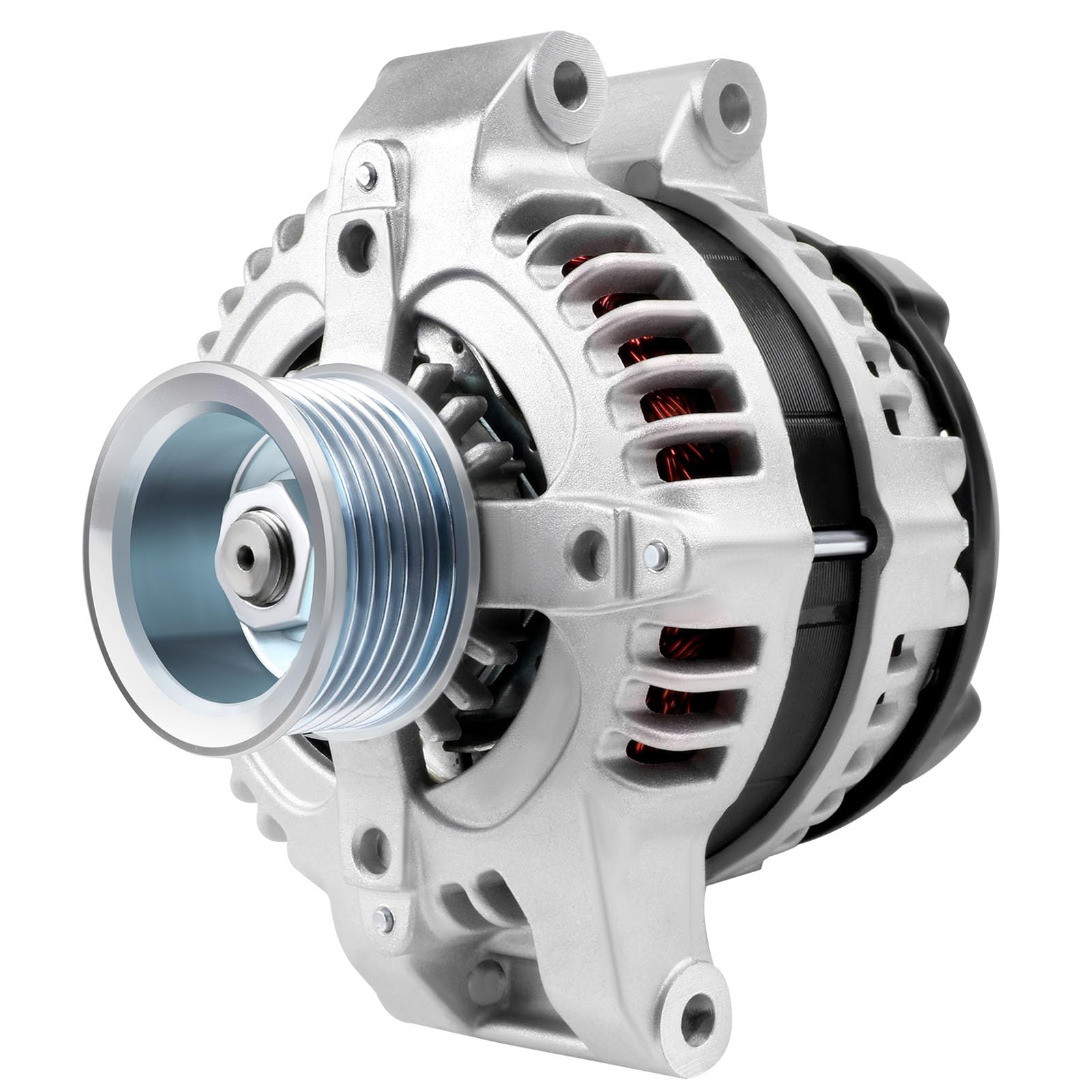SCITOO alternator front assembly showing clean housing and reliable performance