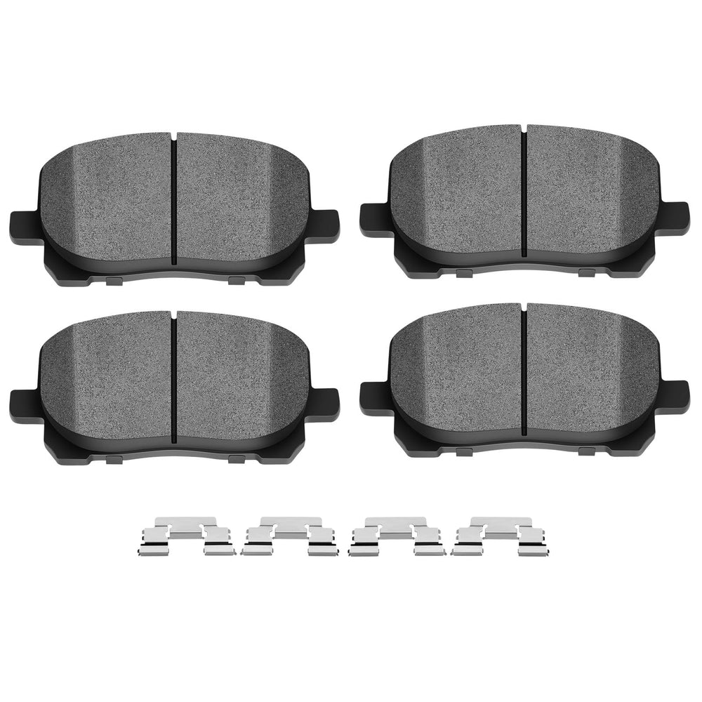 SCITOO front brake pads packaging showing complete 4-piece kit and benefits