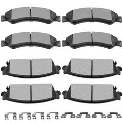 SCITOO front pads packaging showing model fit and easy replacement benefit