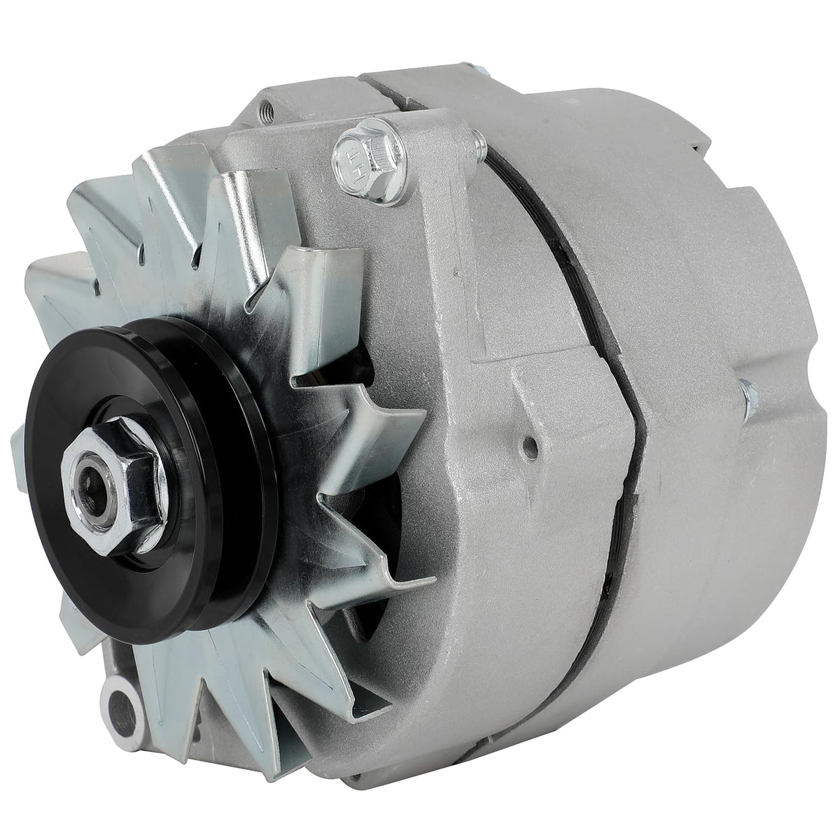 SCITOO front view of 10SI alternator showing compact housing and reliable output
