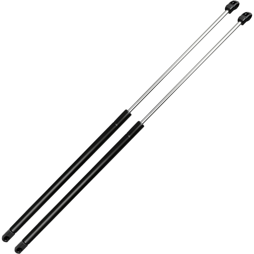 SCITOO front view of hood struts showing matching OEM shape and fit