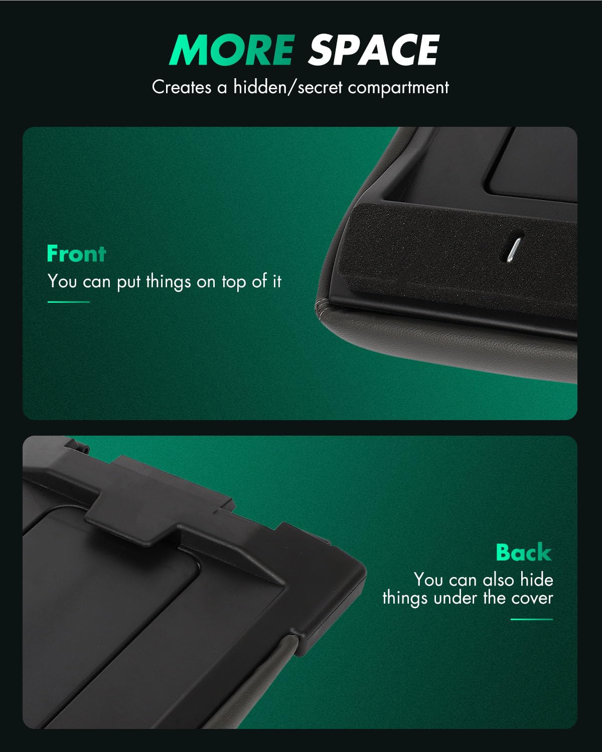 SCITOO included hardware layout with springs and hinge pin for complete installation benefit