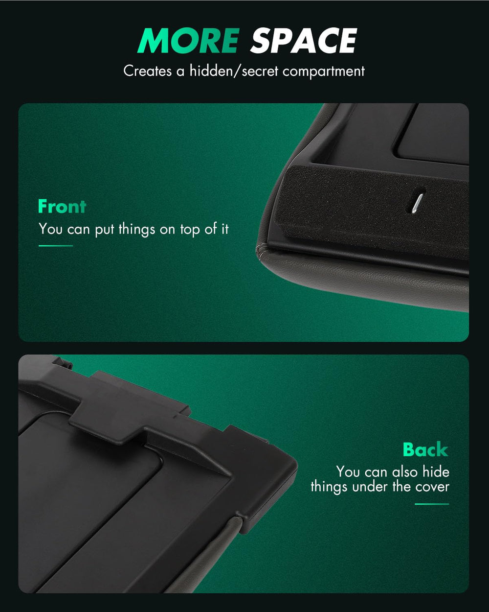 SCITOO included hardware layout with springs and hinge pin for complete installation benefit