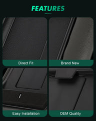 SCITOO vinyl texture close-up showing microfiber leather surface for easy cleaning benefit
