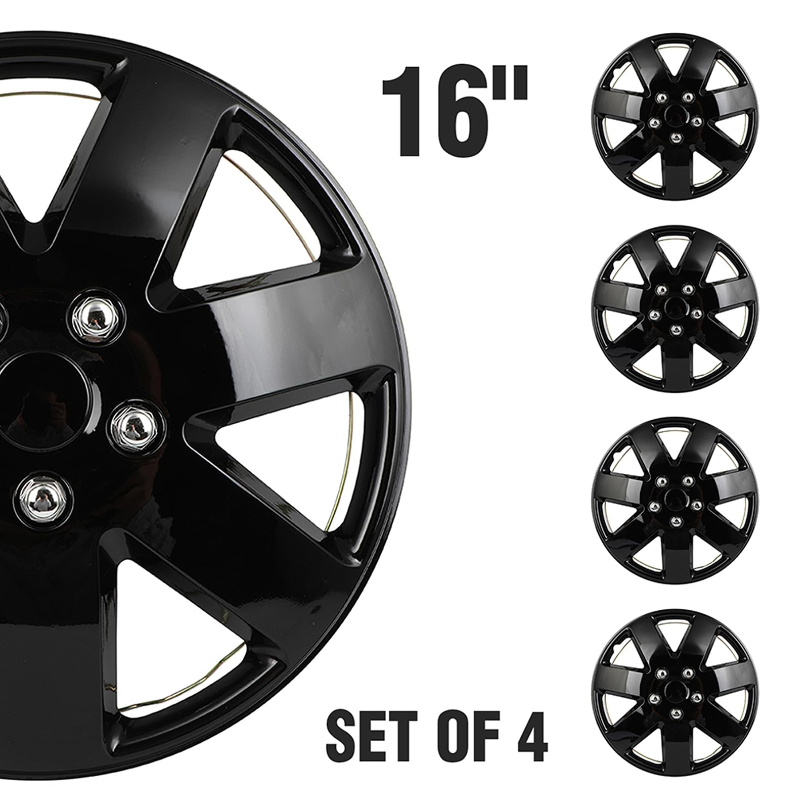 SCITOO hubcap on parked car wheel showing style upgrade and cohesive look