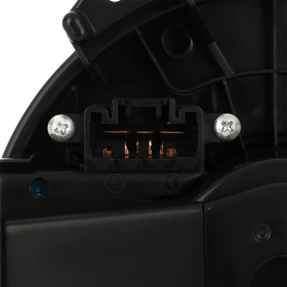 SCITOO blower motor integrated into Jeep Wrangler dashboard scene restoring airflow and cabin comfort