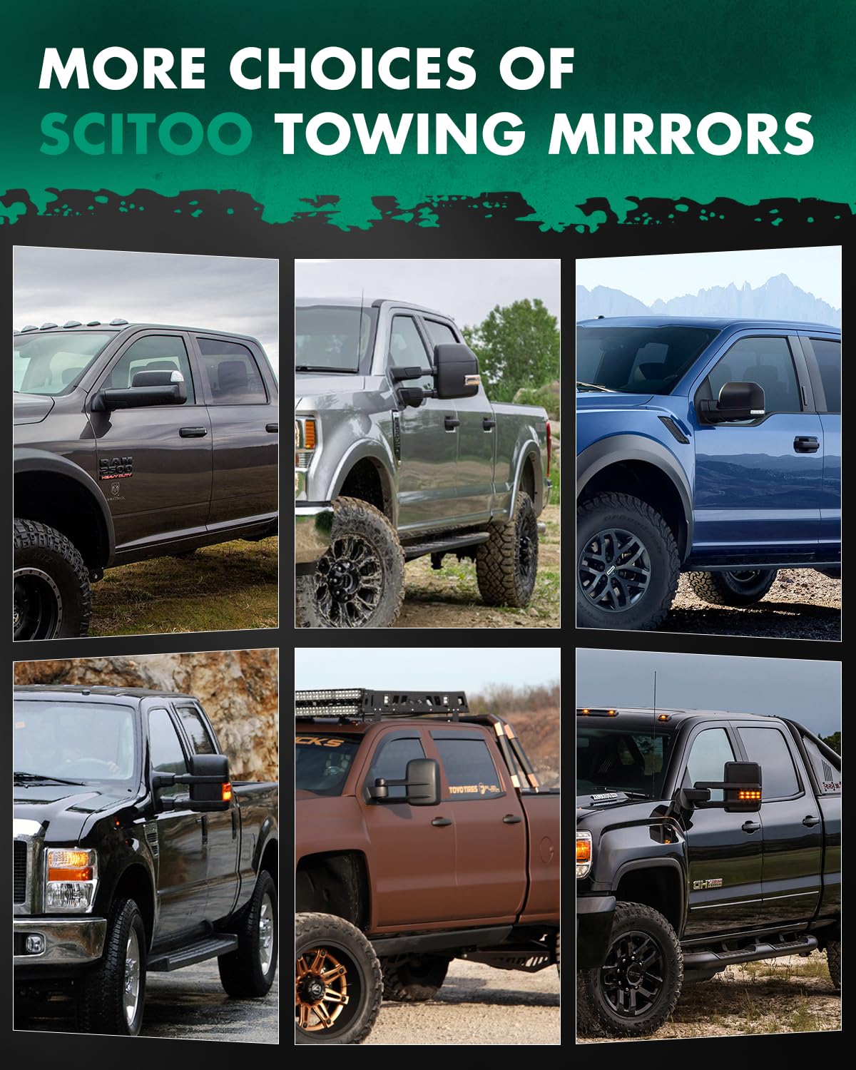 SCITOO packaging and hardware included for easy installation