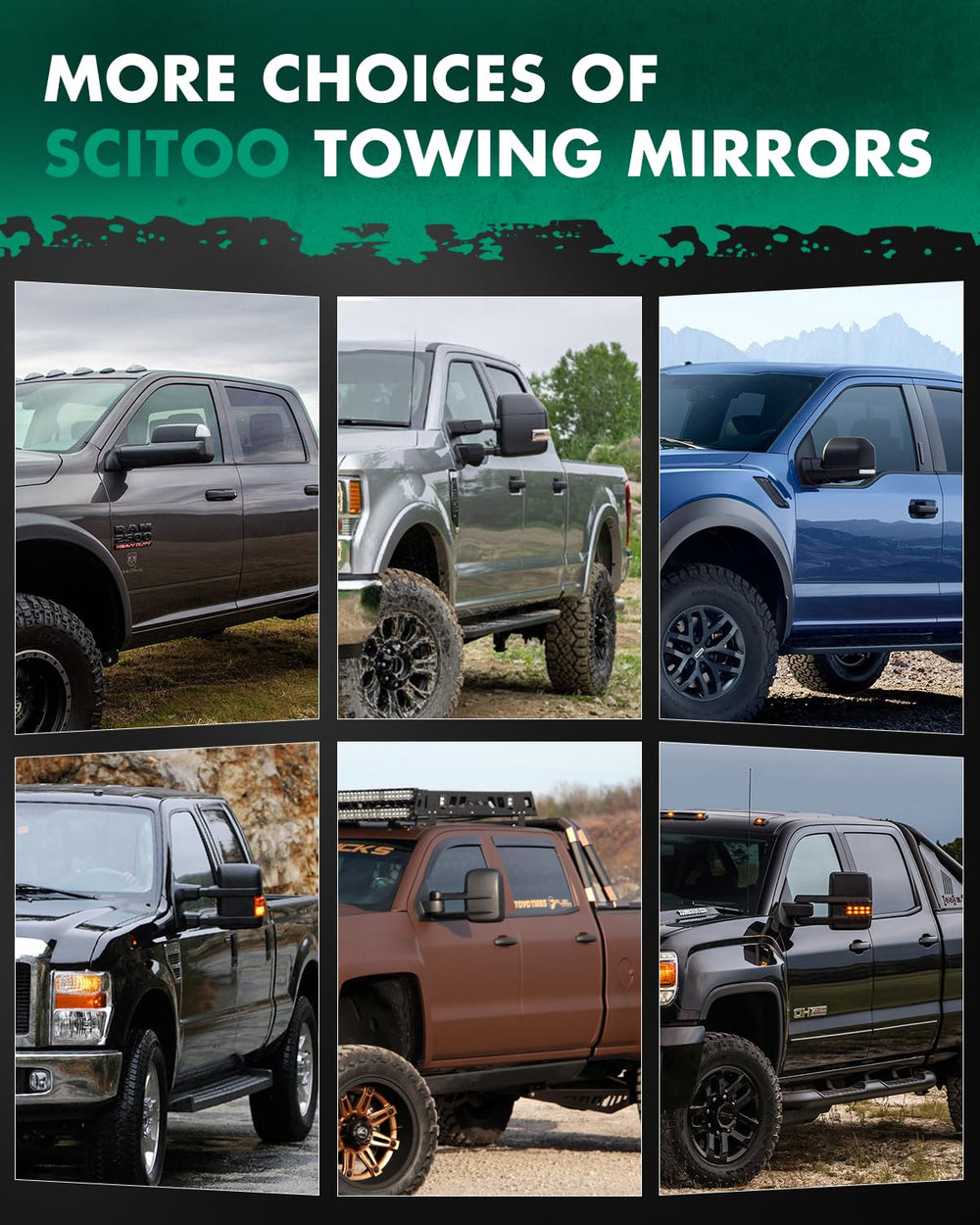 SCITOO packaging and hardware included for easy installation