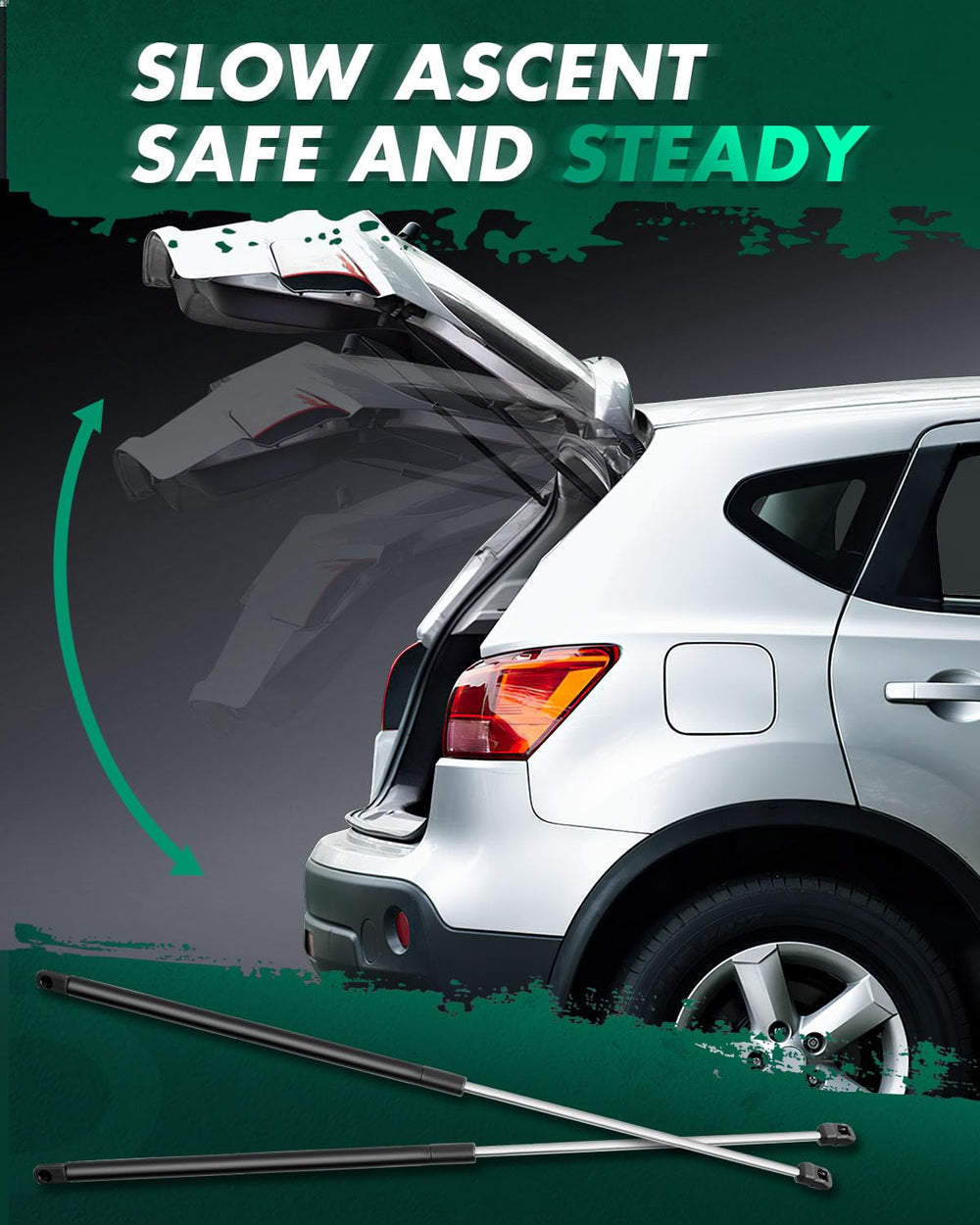 SCITOO packaged struts with hardware showing ready-to-install convenience