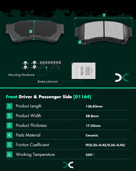 SCITOO pad backplate and gasket detail demonstrating vibration-absorbing design for quieter stops