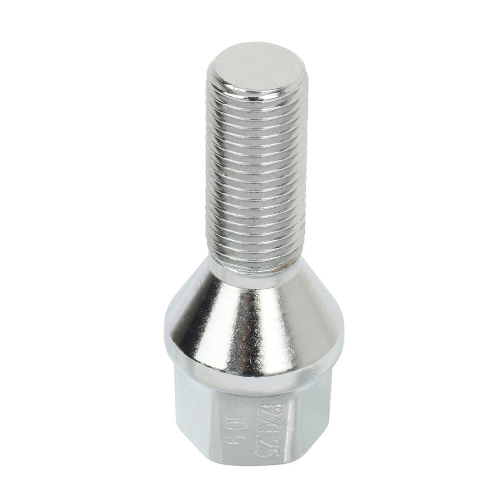 SCITOO lug nut next to ruler showing precise dimensions and scale