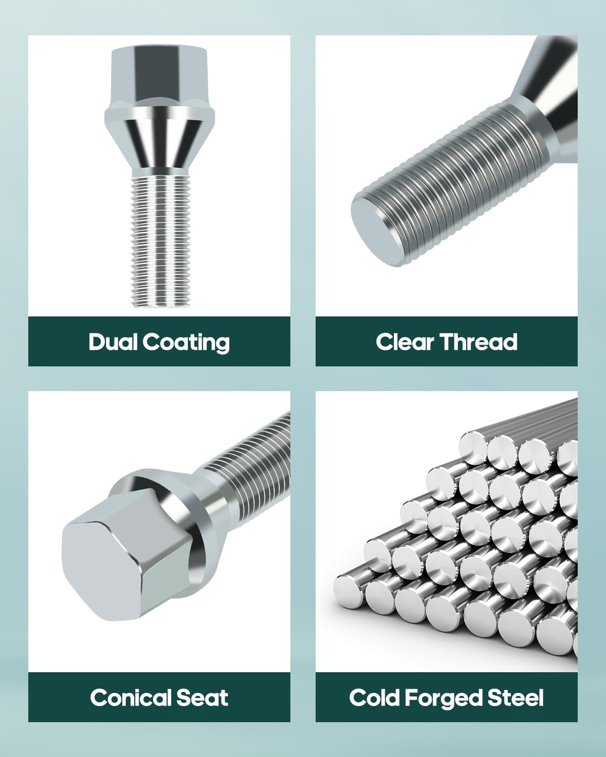SCITOO side profile showing 28mm shank length for correct hub engagement