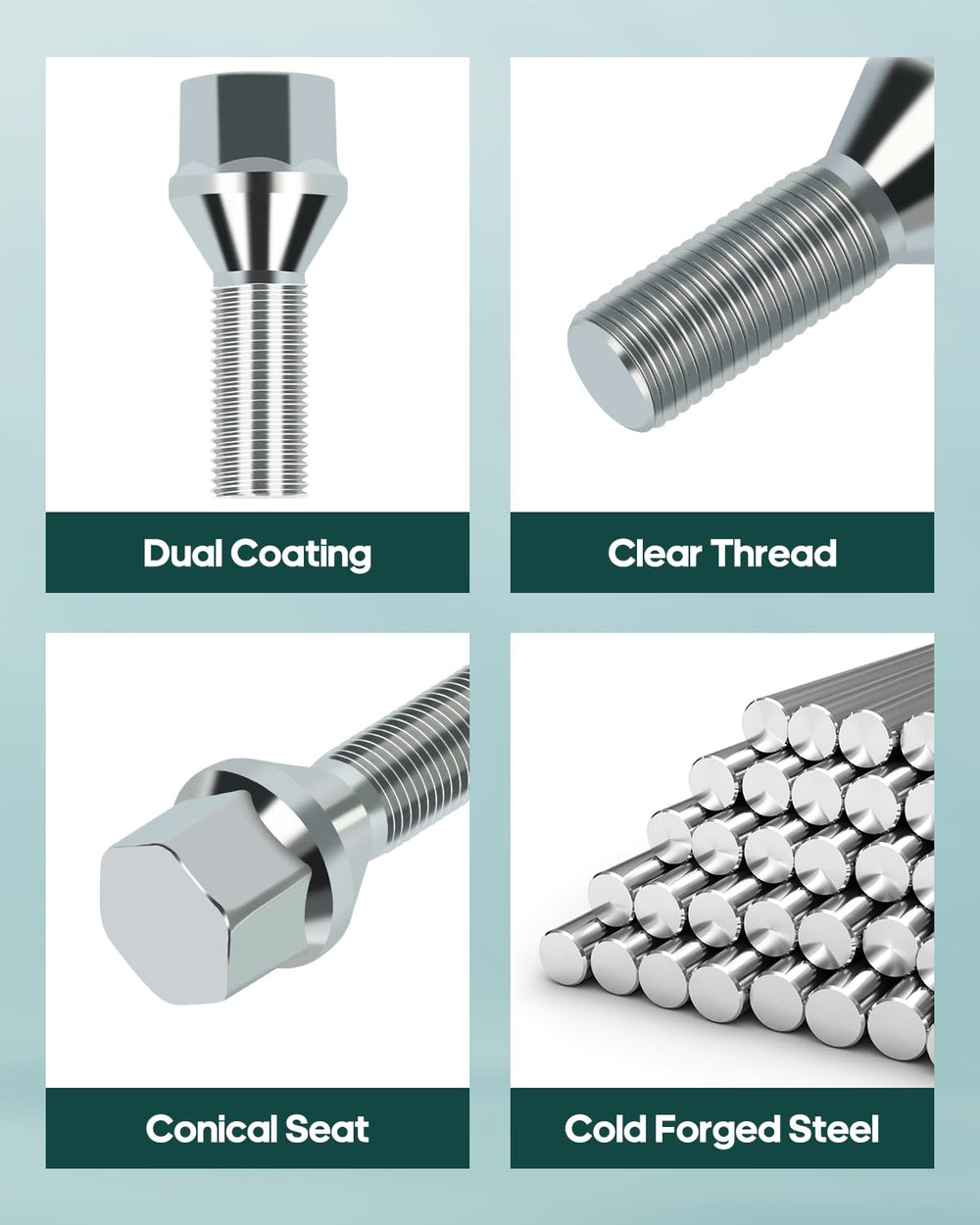 SCITOO side profile showing 28mm shank length for correct hub engagement