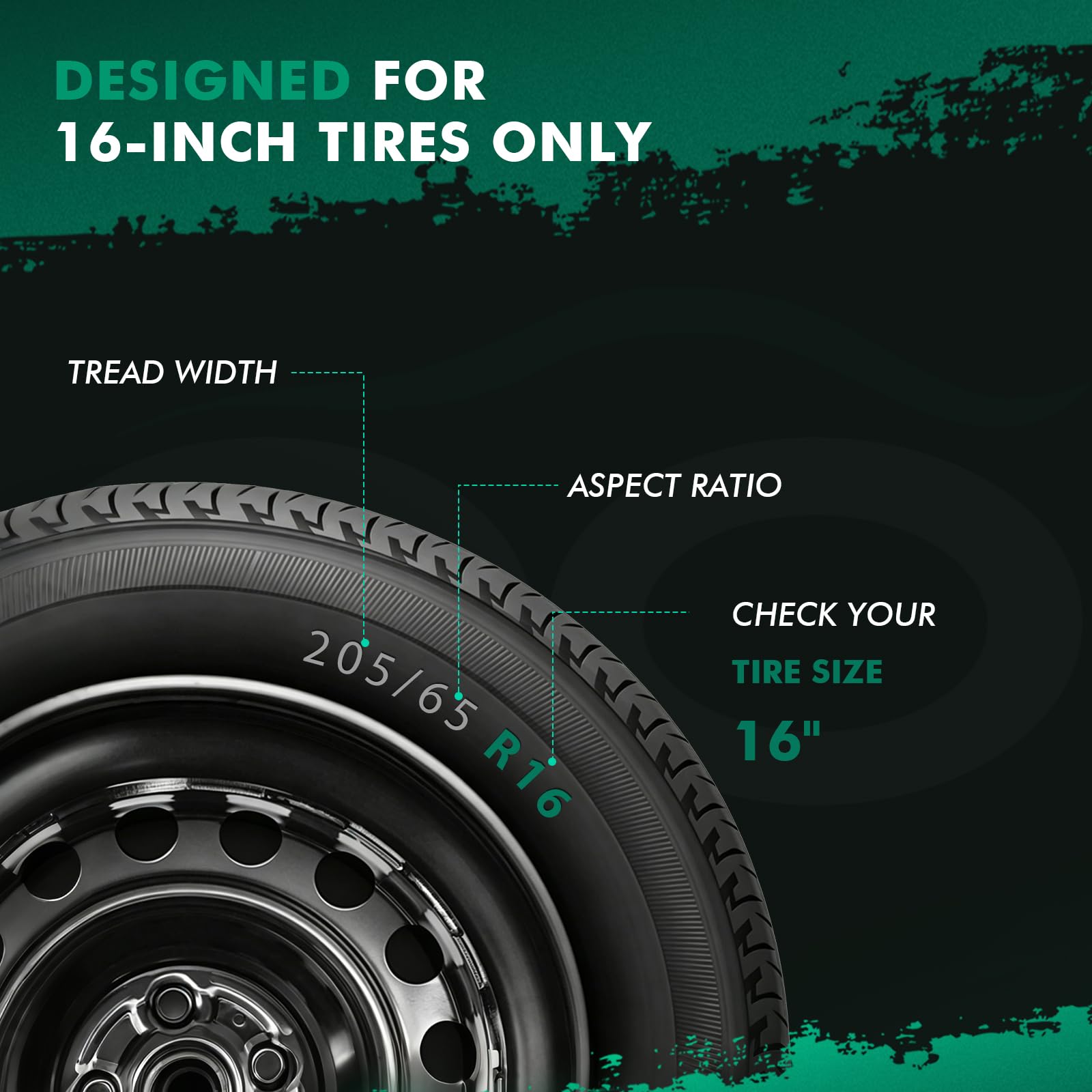 SCITOO side profile hubcap highlighting low-profile design and balanced appearance