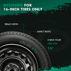 SCITOO side profile hubcap highlighting low-profile design and balanced appearance
