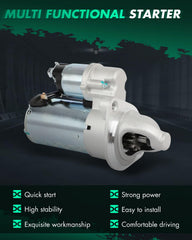 SCITOO starter side angle highlighting compact PMGR design and reliability