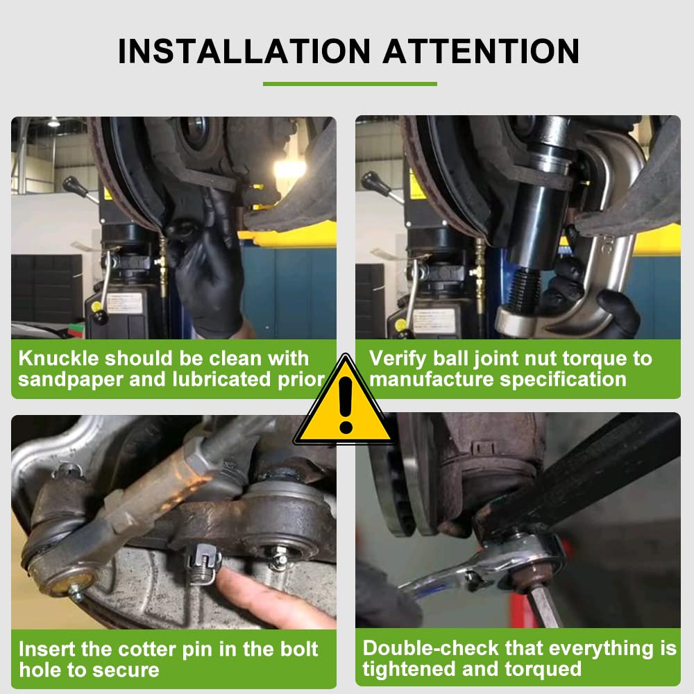 SCITOO sway bar end links with hardware emphasizing secure anti-roll connection