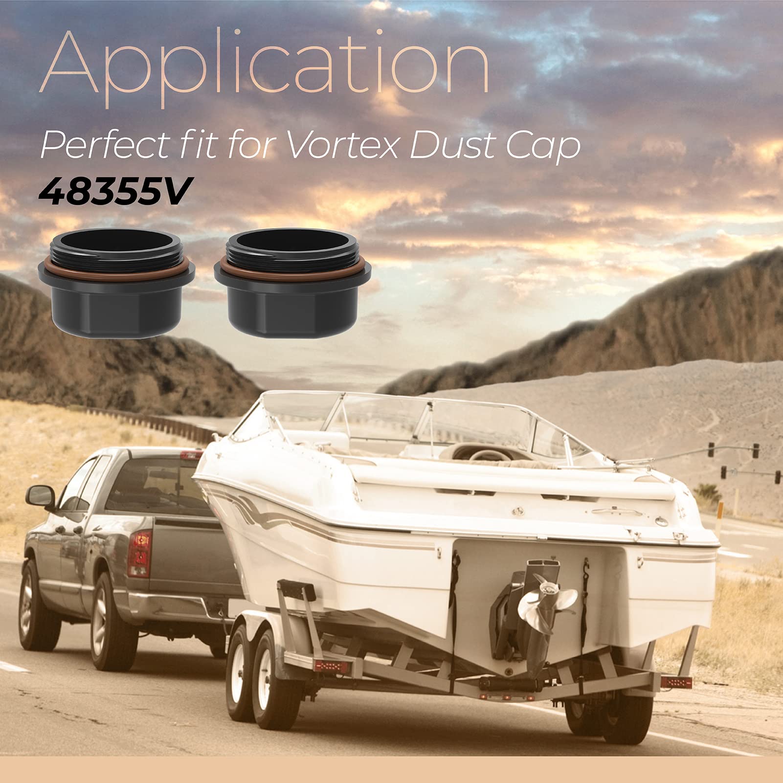 Sconva on a boat trailer hub illustrating corrosion protection benefit