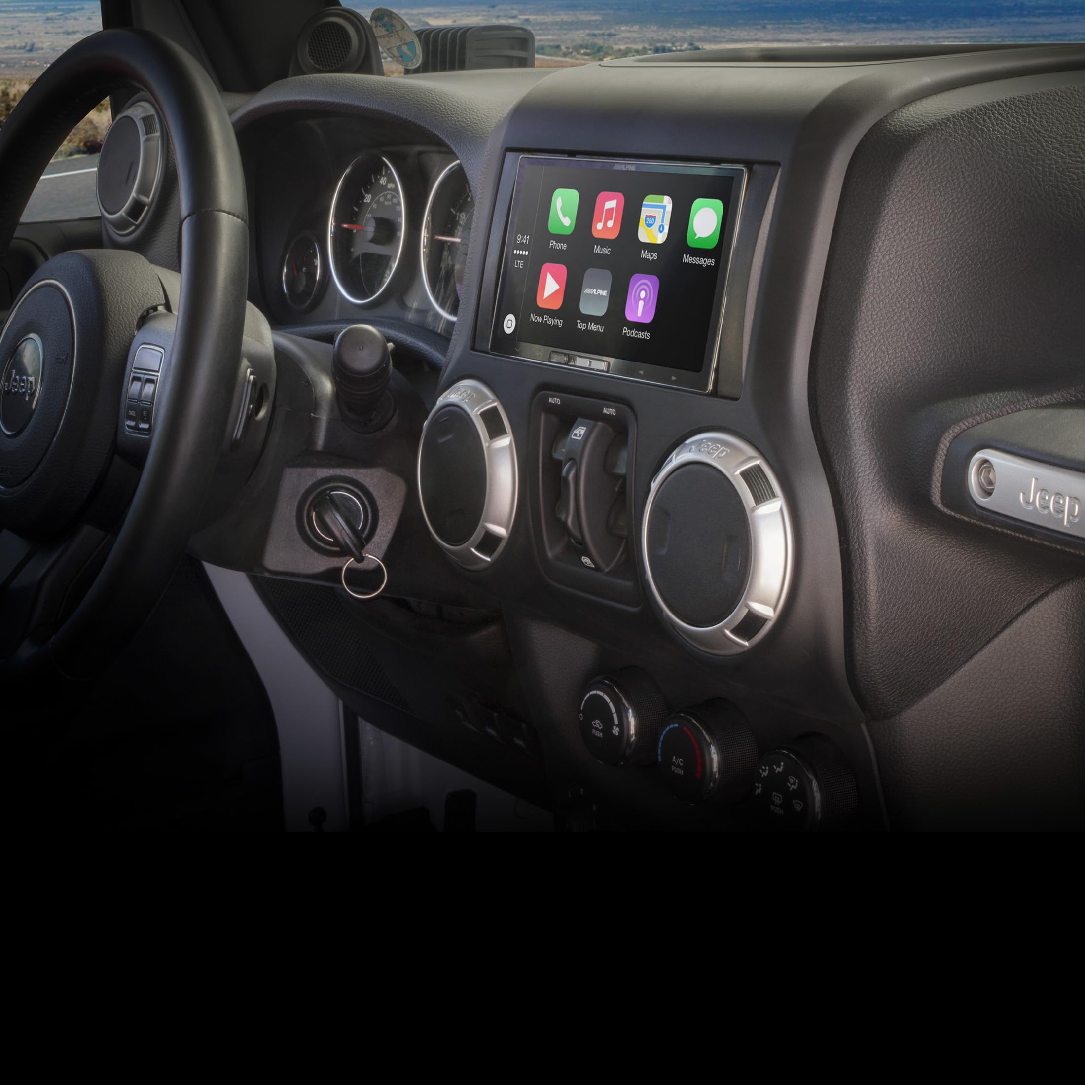 Scosche interface module with labeled pins for proper vehicle data and radio signal transmission