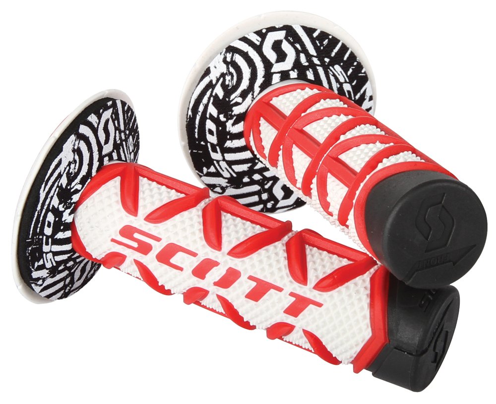 SCOTT diamond grip front view showing ergonomic pattern and reduced arm fatigue