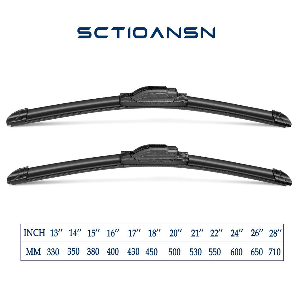 sctioansn 19-inch passenger blade detail showing reinforced frame benefit