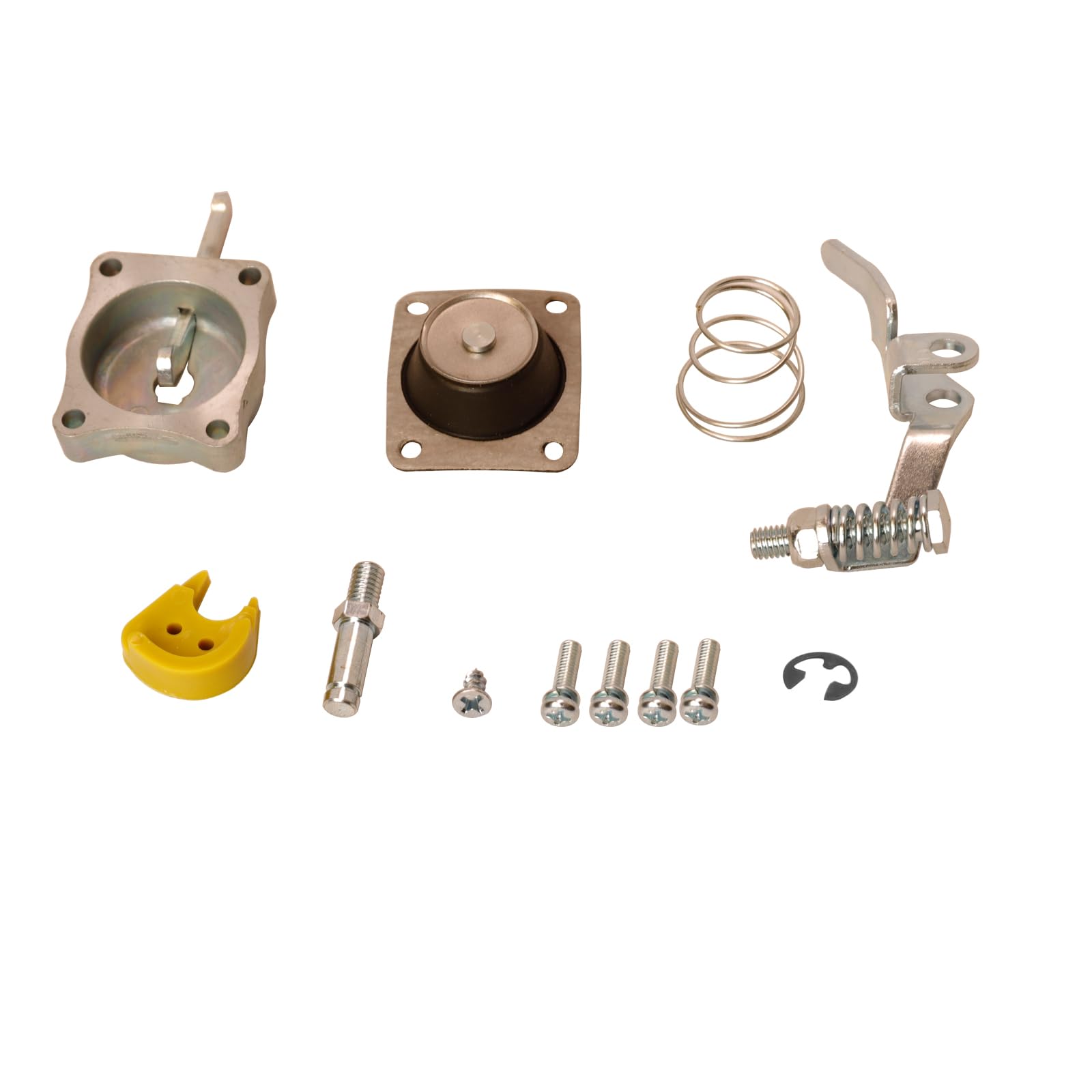 SeaEagles front-assembly kit laid out showing parts and improved throttle control