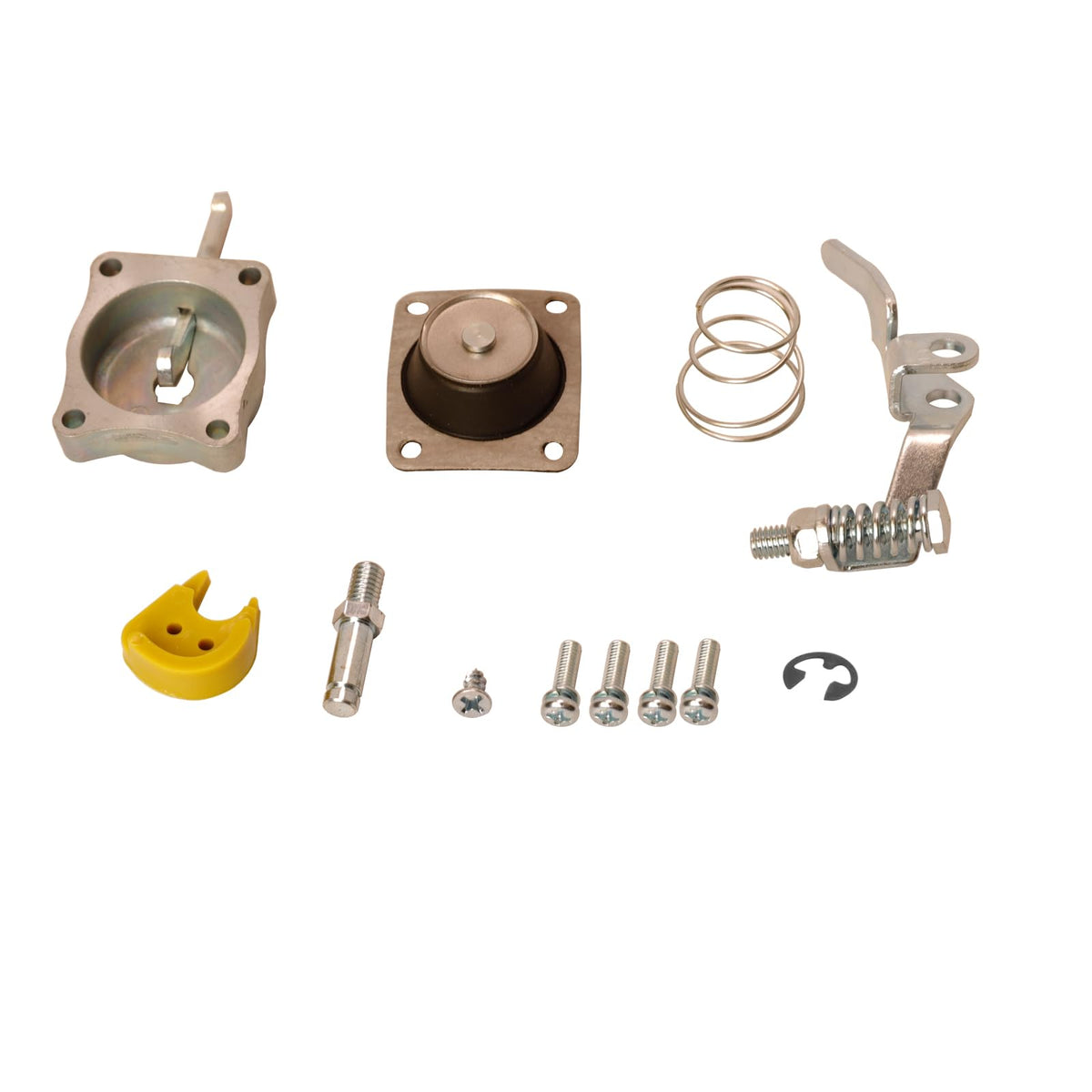 SeaEagles front-assembly kit laid out showing parts and improved throttle control