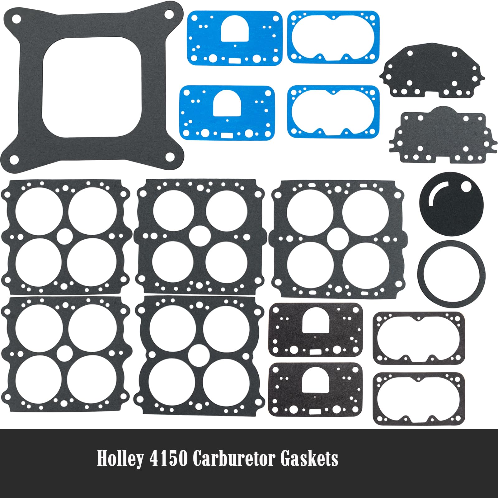 SeaEagles gasket set layout displaying precise fit for Holley 4150 and leak prevention