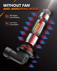 SEALIGHT bulb installed in fog housing during night drive for clearer road illumination