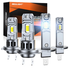 SEALIGHT front packaging showing H1 H7 combo and benefits