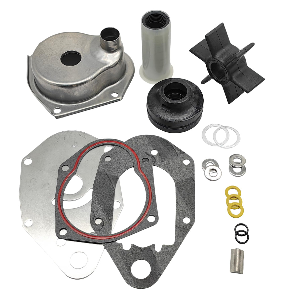 SeaSierra front packaging showing 812966A12 kit and clear part identification, ensures correct fit