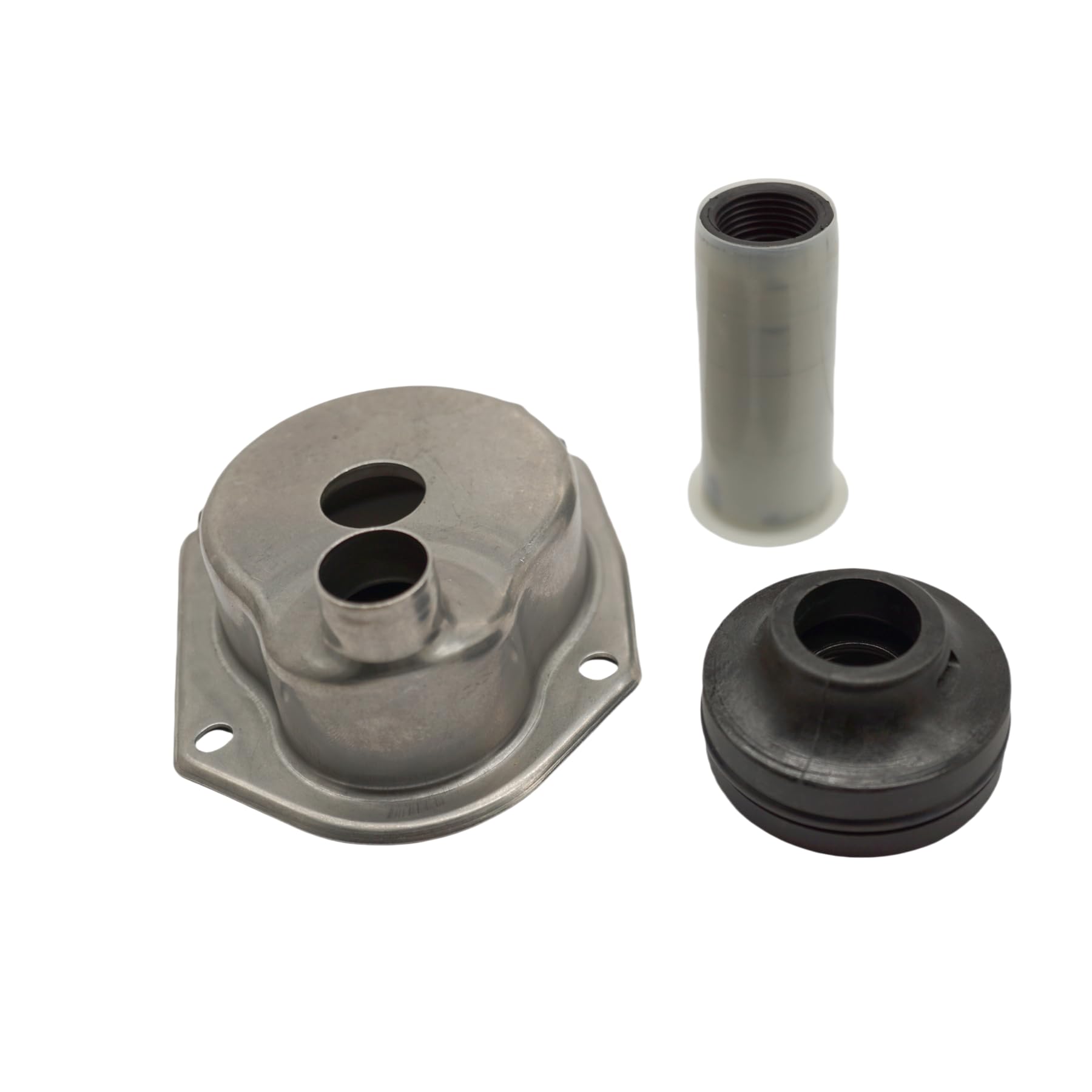 SeaSierra hardware, washers, key and faceplate displayed for complete reassembly convenience