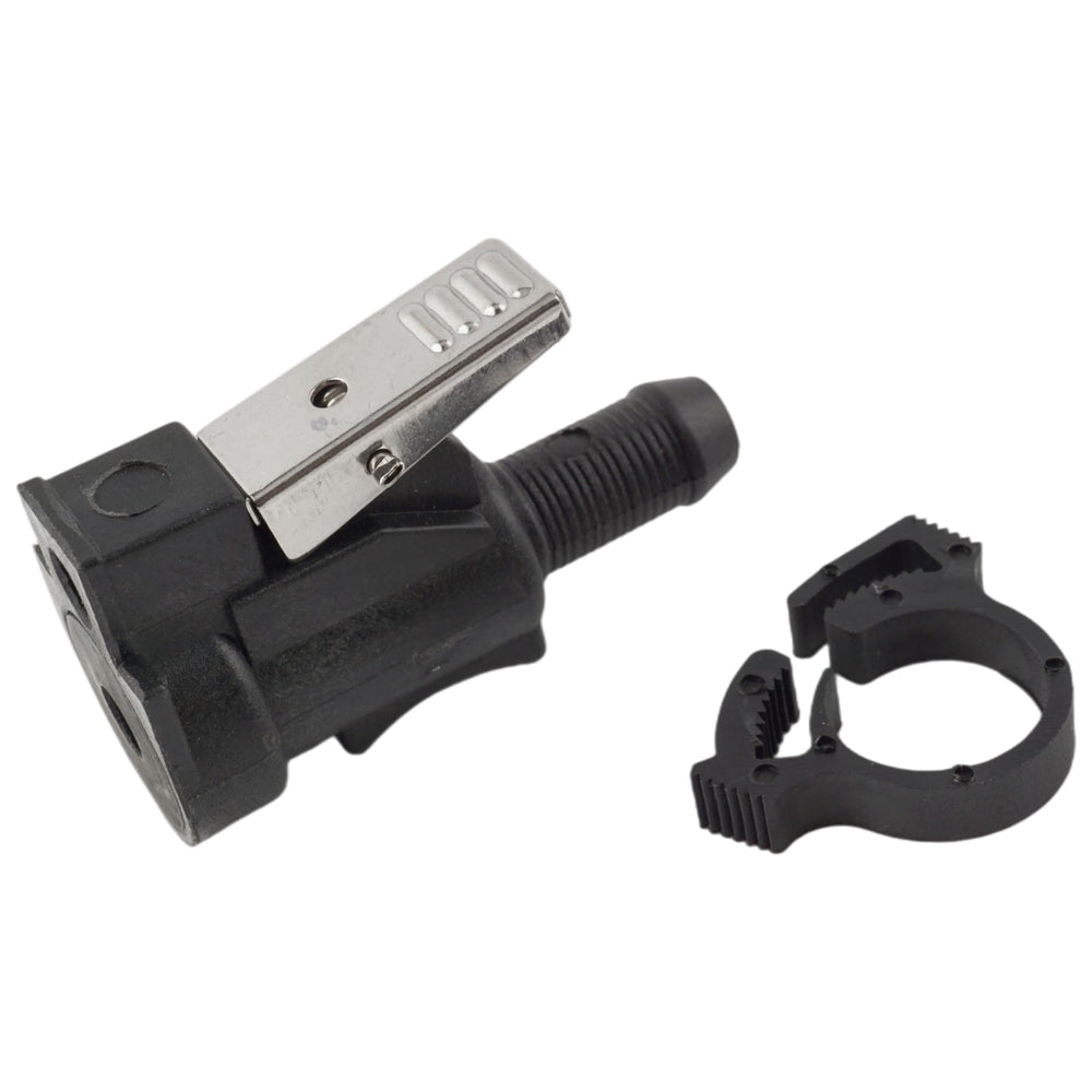 SeaSierra installed in Suzuki fuel hose demonstrating secure connection and leak prevention