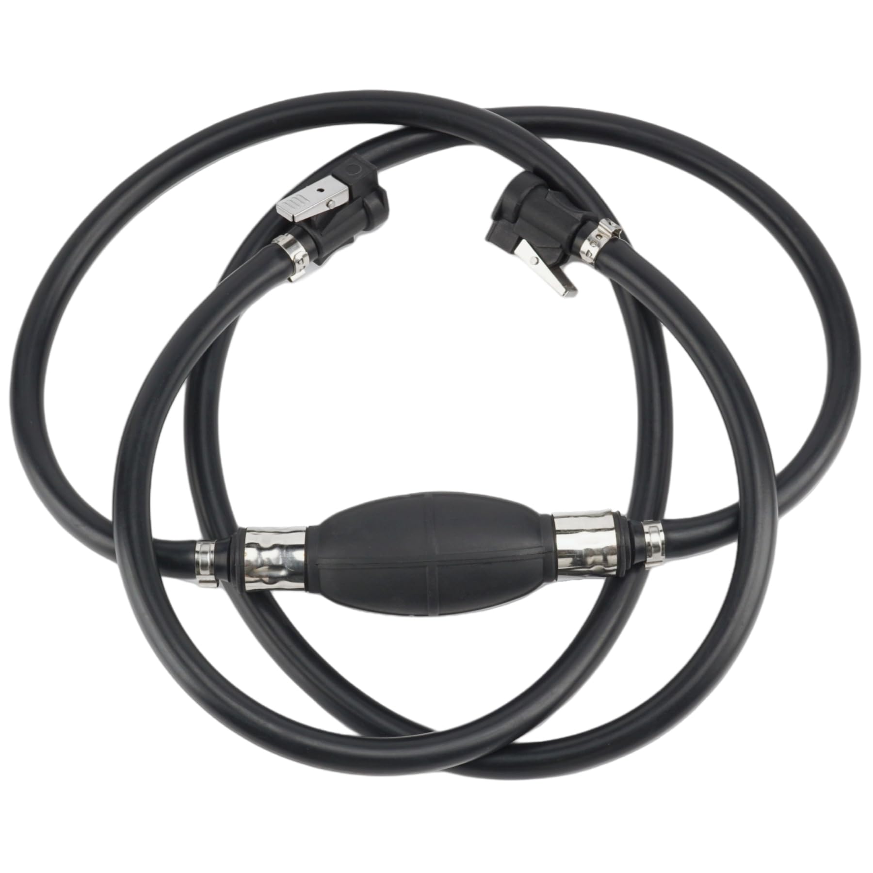 SeaSierra kit installed on outboard engine demonstrating correct tank-to-engine connection