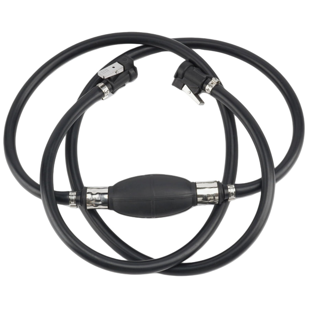 SeaSierra kit installed on outboard engine demonstrating correct tank-to-engine connection