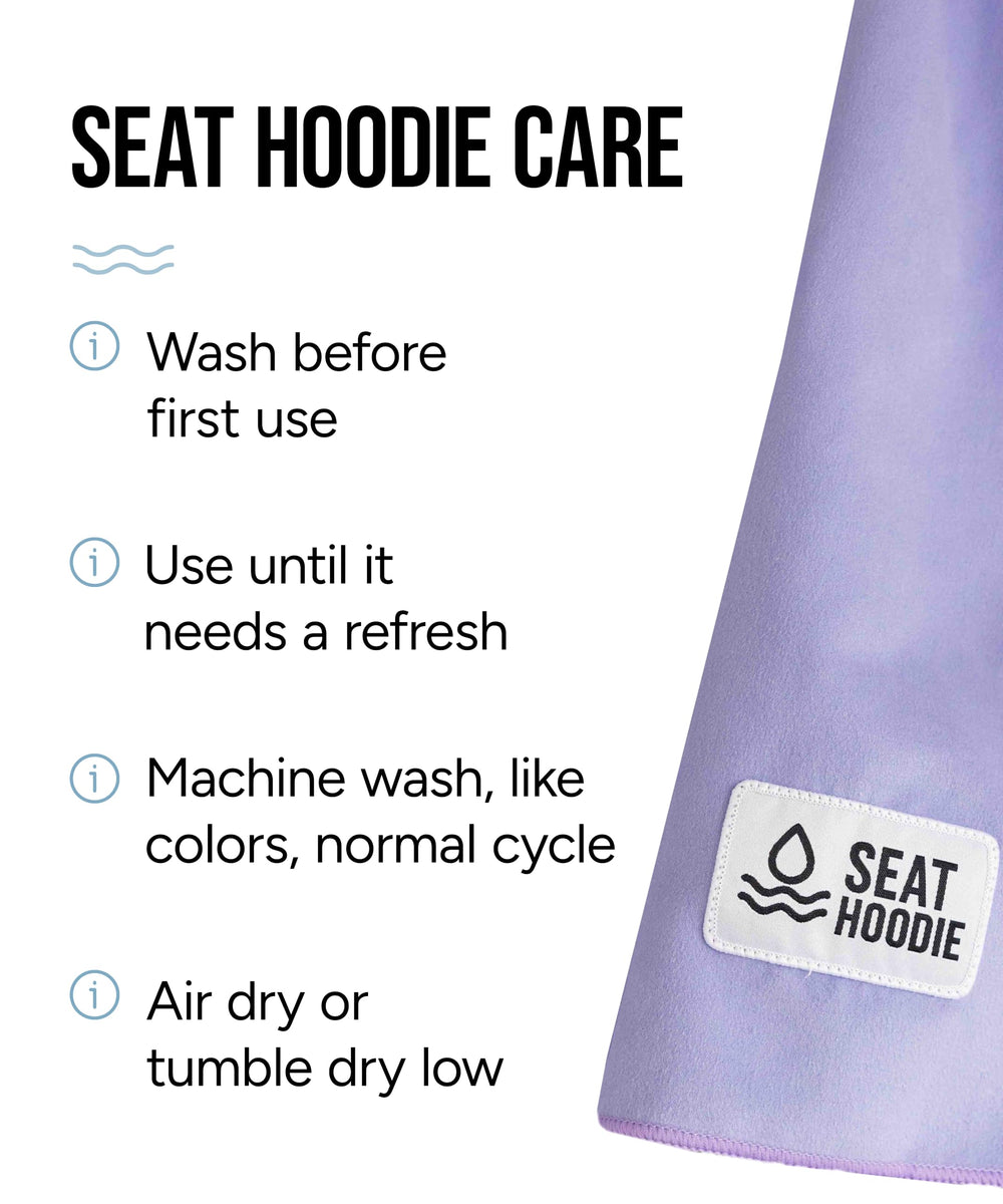 Seat Hoodie beach to car lifestyle image protecting seats after outing