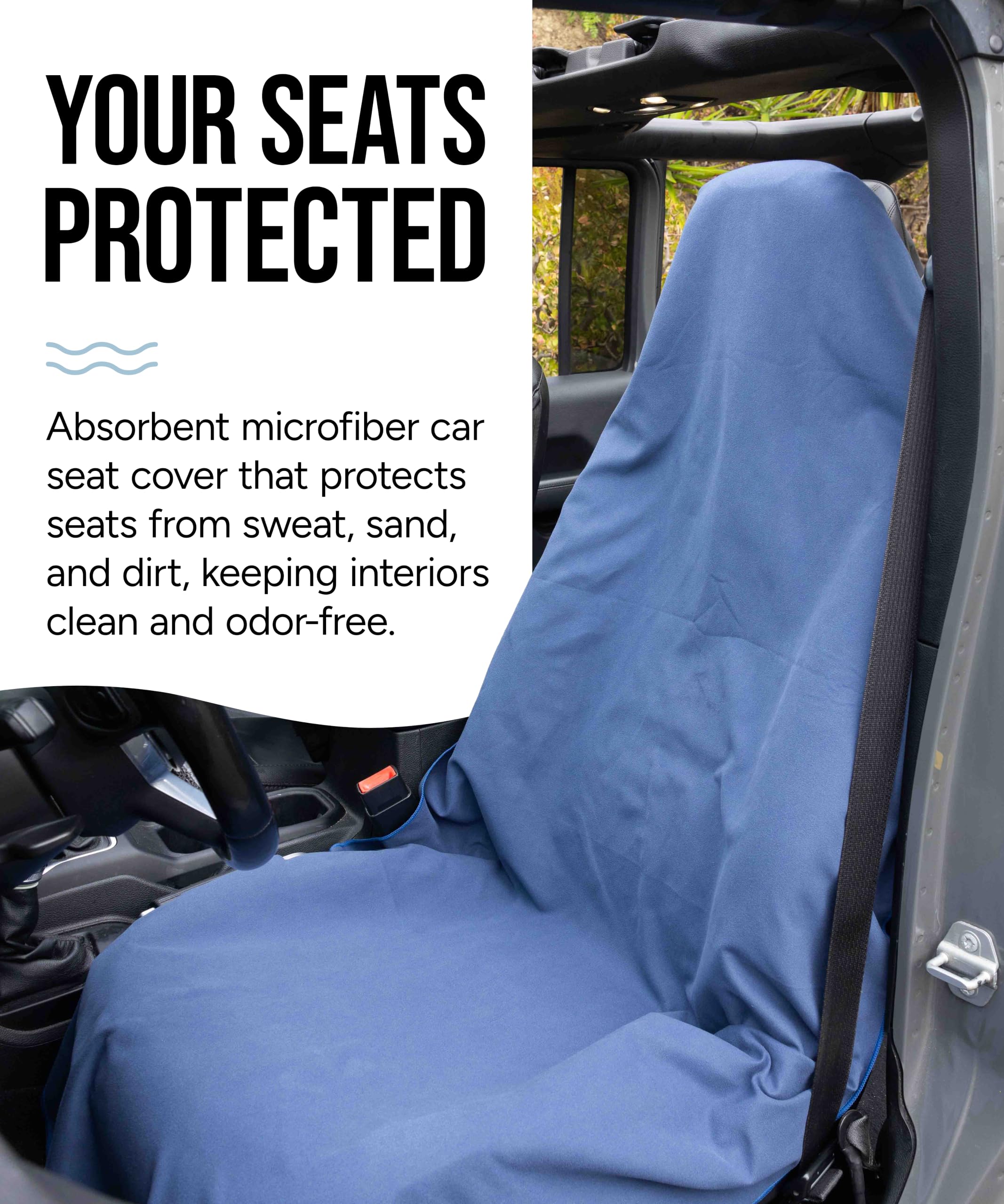 Seat Hoodie close texture microfiber highlighting quick-dry absorption benefit