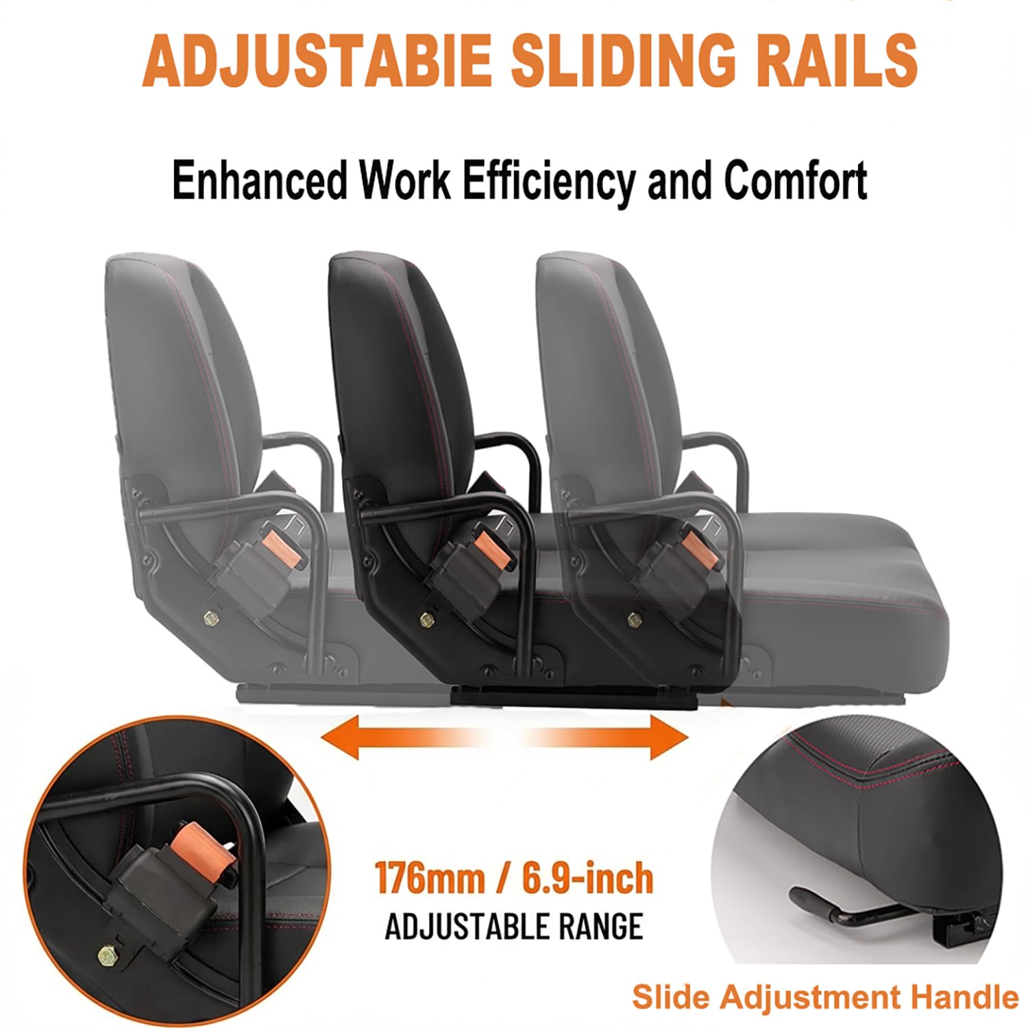 SEATIN in tractor cab lifestyle showing improved operator comfort