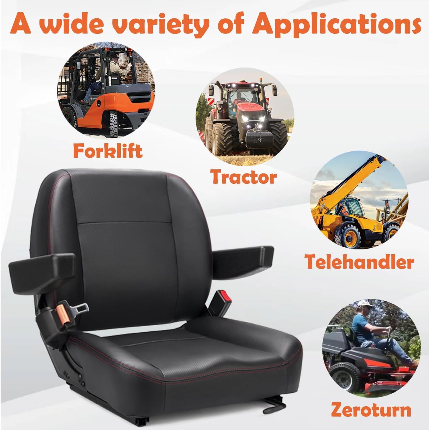 SEATIN installed on tractor demonstrating real-world compatibility